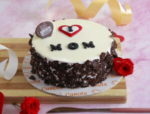 I Love You Mom Classic Black Forest Cake